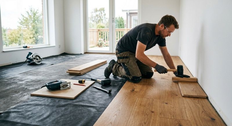 Engineered Wood Installation in Gorham, ME