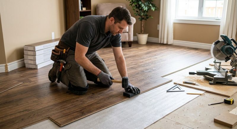 Laminate Floor Installation in Yarmouth, ME