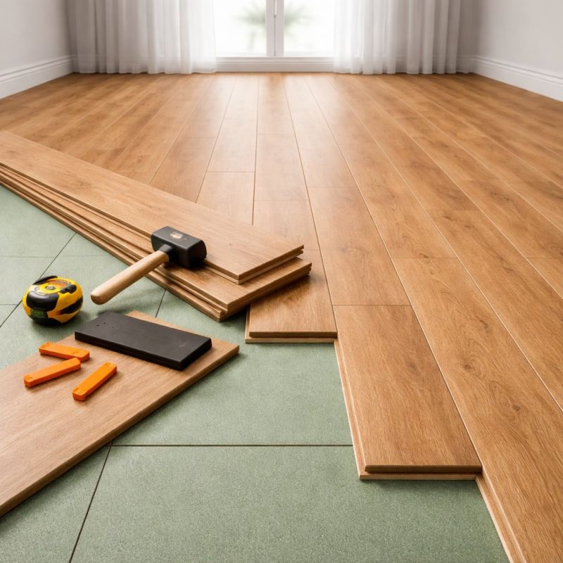 Laminate Floor Remodeling in Gorham, ME