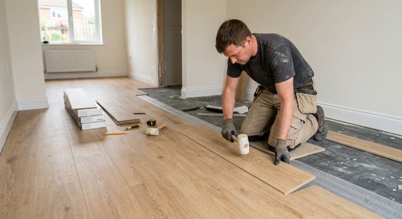 Linoleum Floor Installation in Falmouth, ME