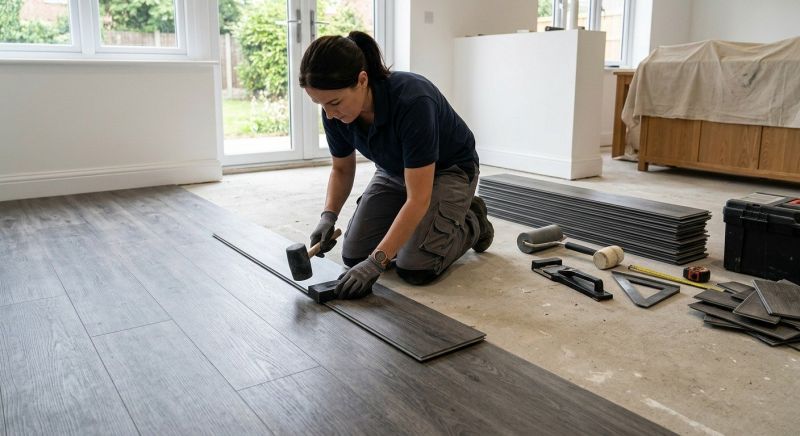 Luxury Vinyl Tile Installation in Scarborough, ME