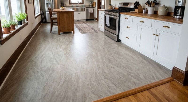 Sheet Linoleum Installation in Cumberland Center, ME