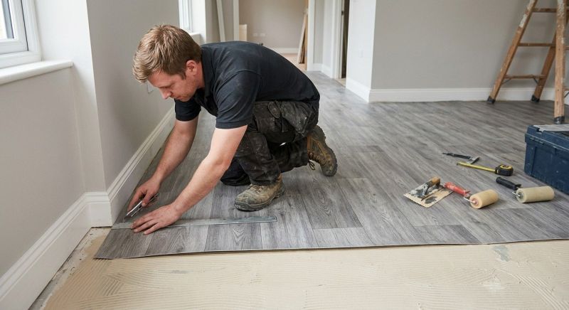 Sheet Vinyl Installation in Old Orchard Beach, ME