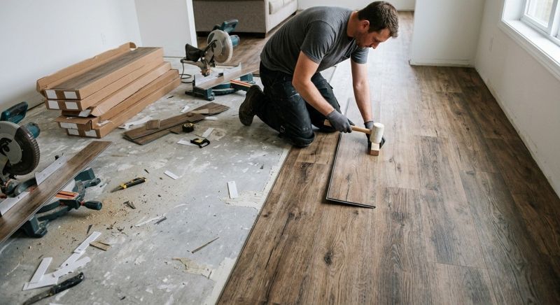 Vinyl Floor Replacement in Gorham, ME