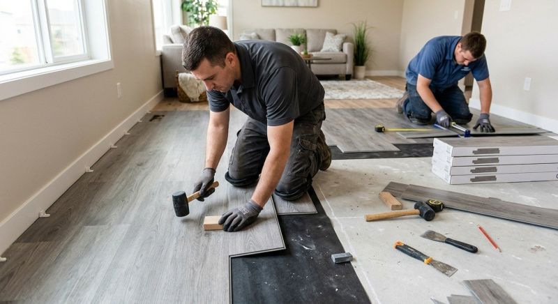 Vinyl Flooring Installation in Kennebunk, ME