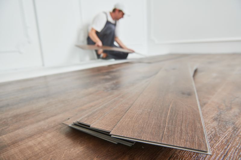 Vinyl Plank Floor Installation in Gorham, ME
